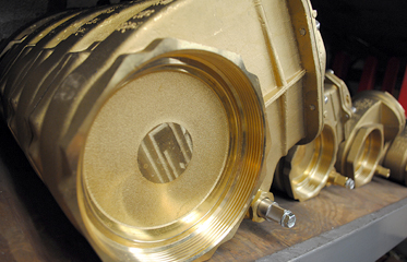 Brass Lever Valve Image | Coleman Vacuum Systems, New York, USA
