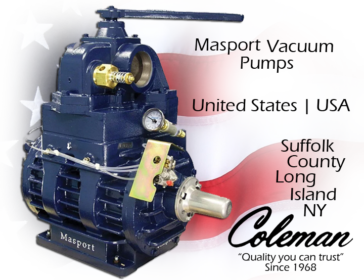 Masport Vacuum Pump image | Coleman Vacuum Systems, Suffolk County, Long Island, New York, United States (USA)